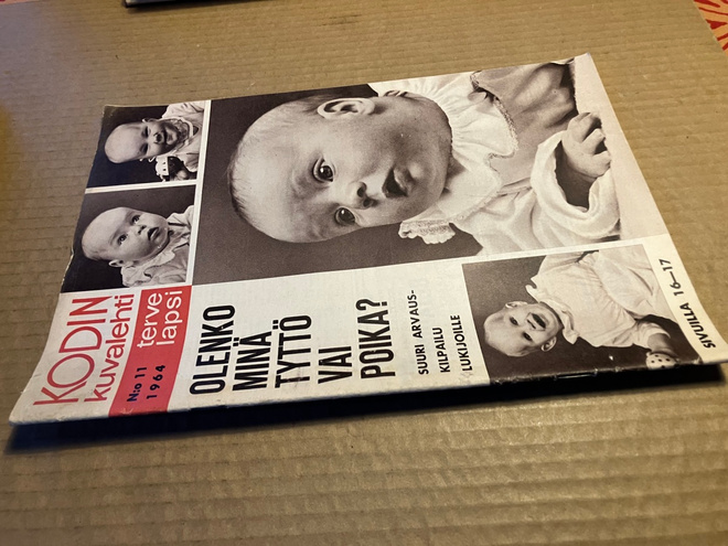KODIN KUVALEHTI TERVE LAPSI 11/1964 HYVÄ
