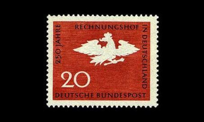Saksa 452 ** Tilintarkastustuomioistuin 250v (1964)