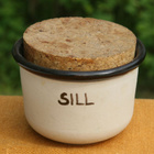 Keraaminen sillipurkki korkilla - pikkukuva 1