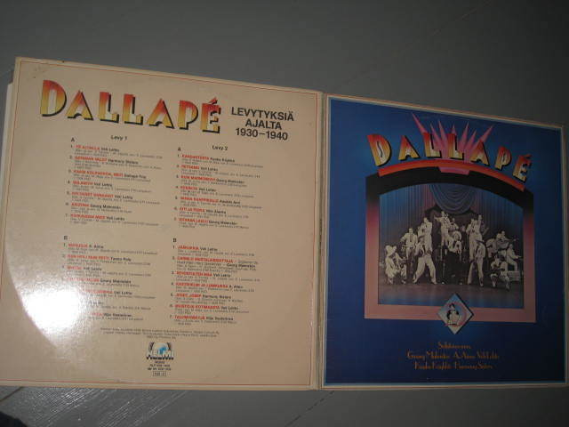 2LP   Dallapé – Levytyksiä Ajalta 1930-1940