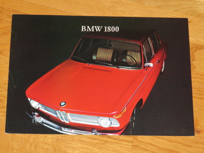1964 BMW 1800 esite -  KUIN UUSI