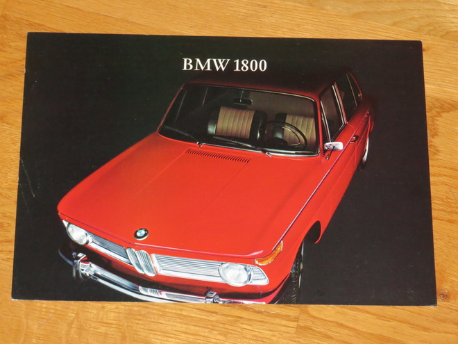 1964 BMW 1800 esite -  KUIN UUSI