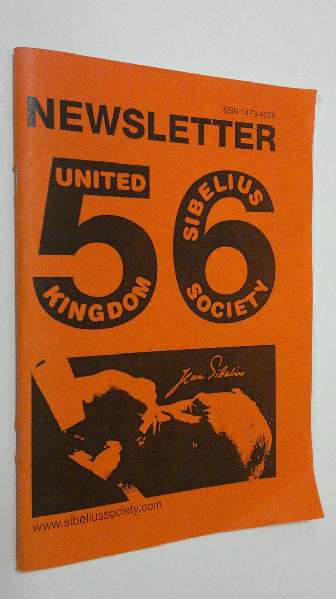 United Kingdom Sibelius society - Newsletter 56 (october ...