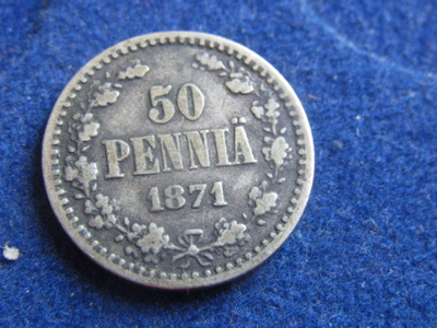 50 penniä 1871