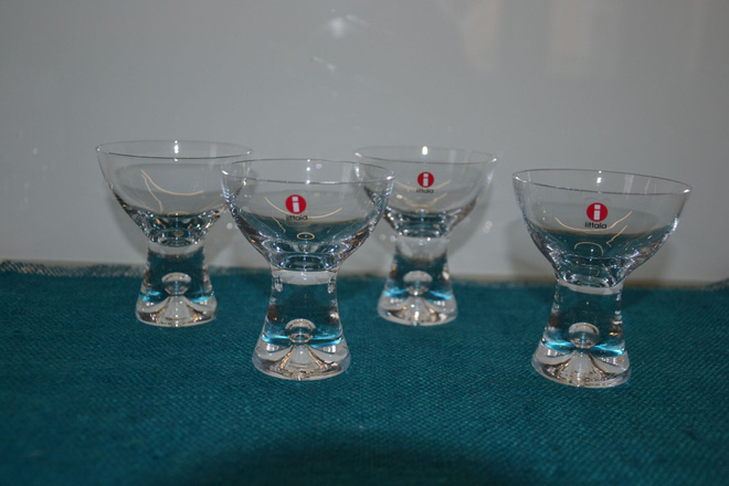 Iittala Tapio liköörilasit 4 kpl