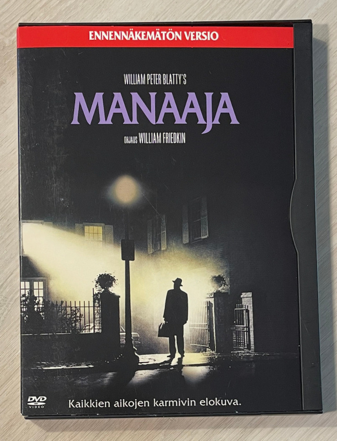 William Friedkin: MANAAJA (1973) Max von Sydow, Linda Blair