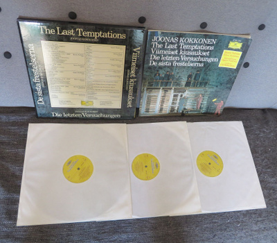 JOONAS KOKKONEN: Viimeiset kiusaukset 3LP + kirja