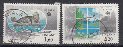 1986 EUROPA pyöröleimatut