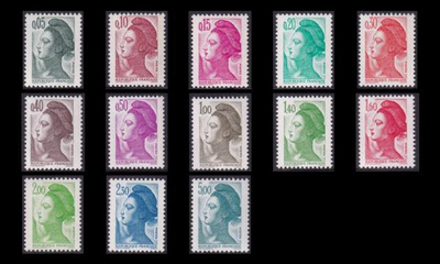 Ranska 2299-311A ** Käyttösarja Liberté (1982)