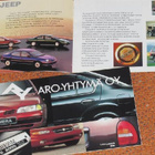 1992 Chrysler Jeep Nissan esite - KUIN UUSI - suomalainen - pikkukuva 1