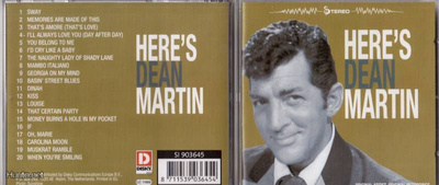 HERE S DEAN MARTIN