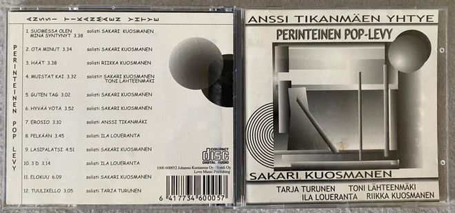 Anssi Tikanmäen Yhtye – Perinteinen Pop-levy