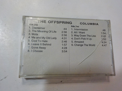 THE OFFSPRING - COLUMBIA VERY RARE PROMO C-KASETTI