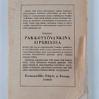 Martta Piili : Pakkotyövankina Siperiassa - pikkukuva 2