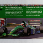 1992 Grid Motorcard #194 Michael Schumacher Rookie - pikkukuva 2