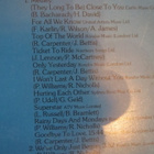 The Carpenters: Live At The Palladium LP - pikkukuva 3