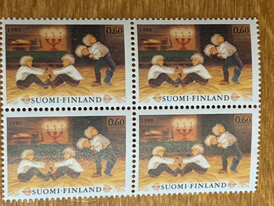 JOULU 1980 0,60MK NELIÖ**