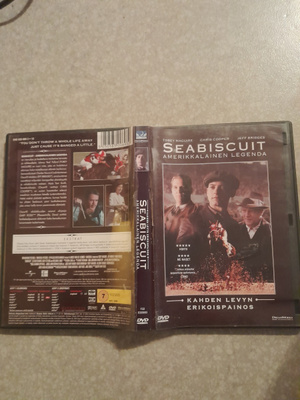 Seabiscuit dvd,jeff bridges,tobey maguire