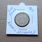 Elizabeth II, One pound Britannia 1983 - pikkukuva 1