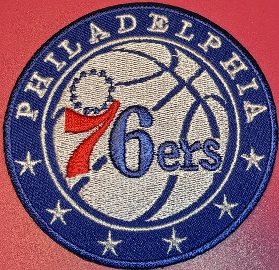 NBA - Philadelphia 76ers -kangasmerkki / hihamerkki