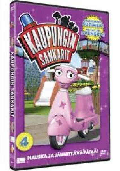 Kaupungin sankarit 4 - Hauska ja jännittävä päivä (DVD)