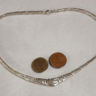 Greek Key Meander hopea kaulakoru 925 - pikkukuva 4