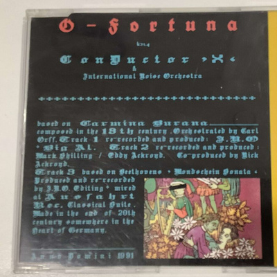 ConDuctor X & International Noise Orchestra – O Fortuna CDS