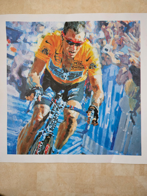 Lance Armstrong juliste