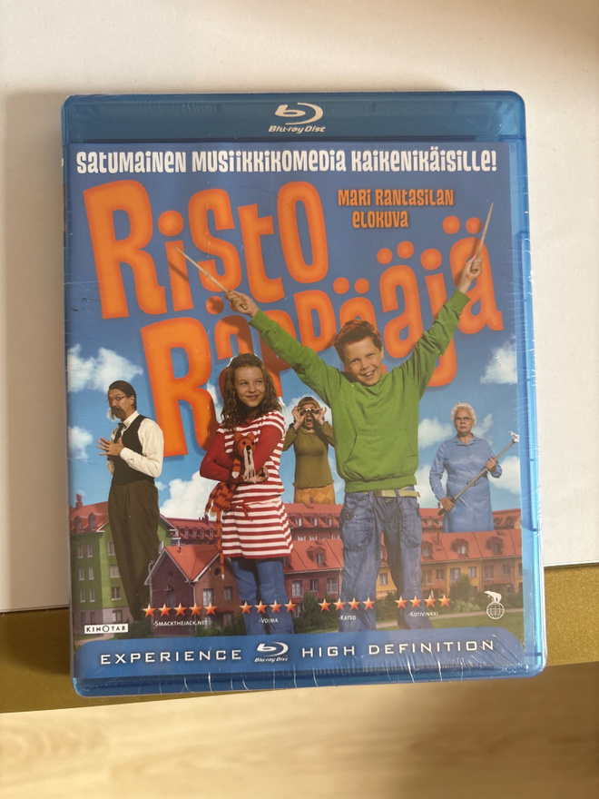 Risto Räppääjä blu-ray