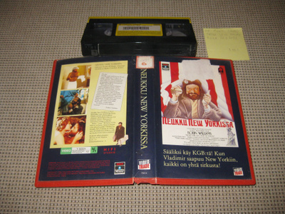 Neukku New Yorkissa-VHS (FIx, Video Trade, Robin Williams)