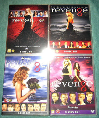 Revenge - Kaudet 1-4 [24DVD] Koko sarja