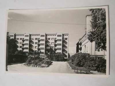 VANHA Postikortti Kotka 1950-l Alkup.Mallikappale
