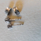 18K Kulta 6 x 0,03-0,04ct Timanttikorvakorut Westerback - pikkukuva 3