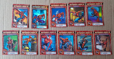 Spider-man 2 keräilykortit keräilyyn