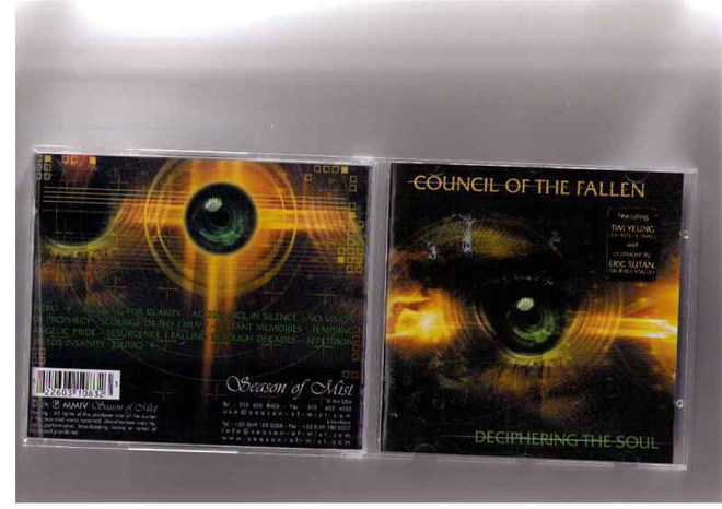 COUNCIL OF THE FALLEN-DECIPHERING THE SOUL