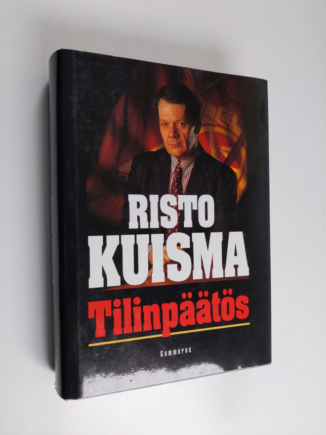 Risto Kuisma : Tilinpäätös (signeerattu)