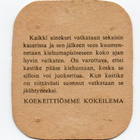 Kahvilappu Sarja   C  n:o 1 Vaniljakastike - pikkukuva 2