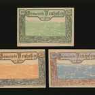 Itävalta Notgeld 10, 20, 50 Heller, Neuhofen 1920 - pikkukuva 1