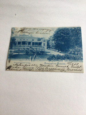 Helsinki Kaivohuone kulkenut 1901