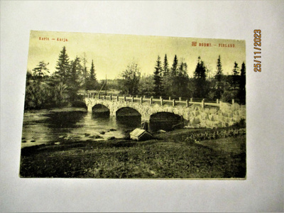 Karjaa kivisilta - 1910
