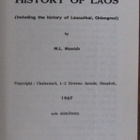 M.L. Manich: History of Laos. 338 s. - pikkukuva 2