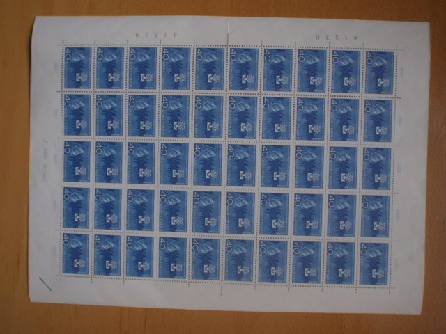 1960 Maailman pakolaisvuosi 40 mk arkki **