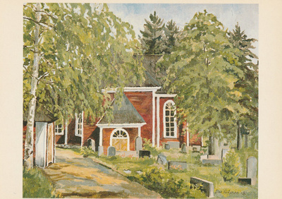 KIRKKOKORTTI - TAMPERE - TEISKON KIRKKO  - 3