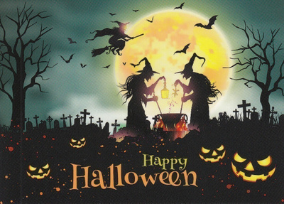 Halloween noidat hautausmaalla