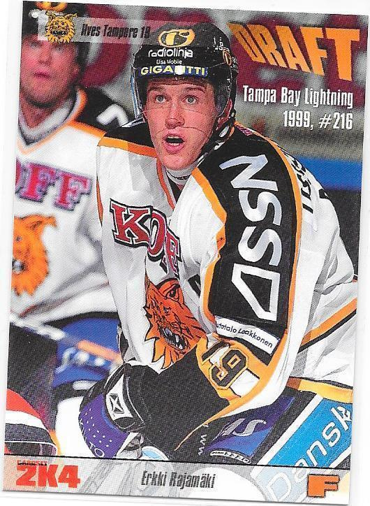 2003-04 CardSet #52 Erkki Rajamäki Ilves