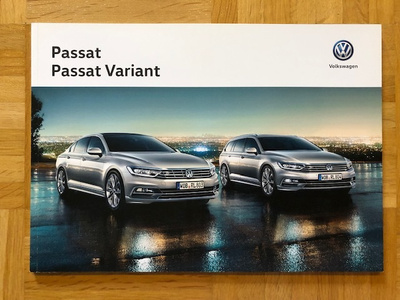 Esite Volkswagen Passat & Passat Variant B8 vuodelta 2017