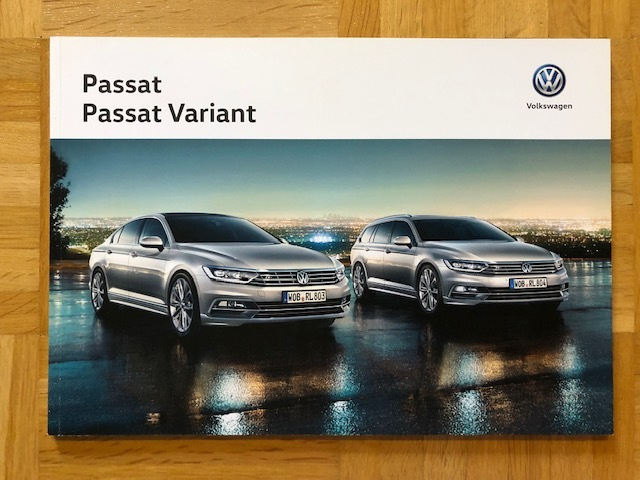 Esite Volkswagen Passat & Passat Variant B8 vuodelta 2017