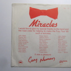 Gary Numan: Miracles 7" single 1985 - pikkukuva 2