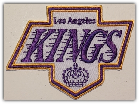 NHL - Los Angeles Kings -kangasmerkki / hihamerkki
