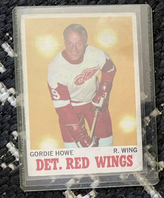 2 x Vintage - korttia Terry Sawchuk & Gordie Howe